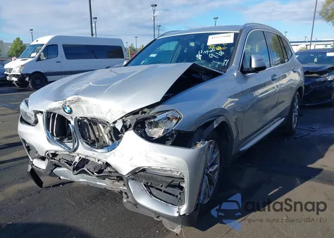 2019 BMW X3 Sdrive30I z USA, uszkodzony, nr VIN 5UXTR7C53KLE98183